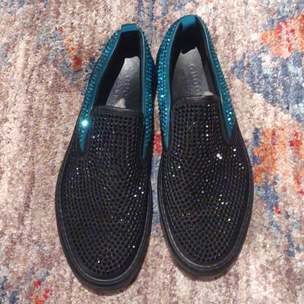 Gucci Cristal Satin Slip-on Snickers - Picture 4 of 7
